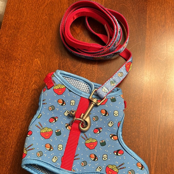 🍣 Sushi Cat harness and leash NWOT - Picture 2 of 8